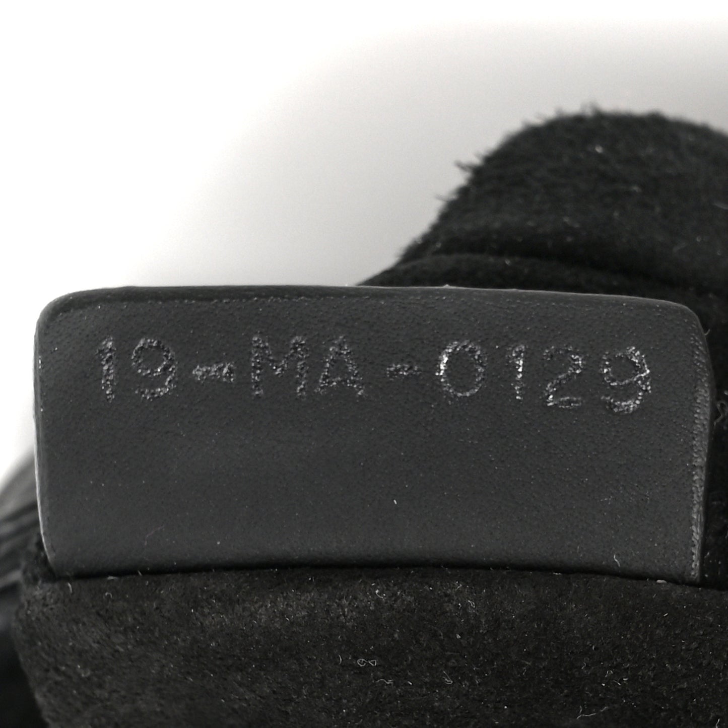 Ultra Matte Calfskin Mini Saddle Bag Black