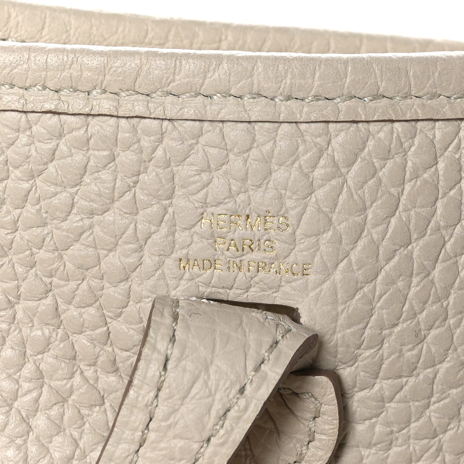 Hermes Taurillon Clemence Amazone Evelyne TPM Beton 7 of 13
