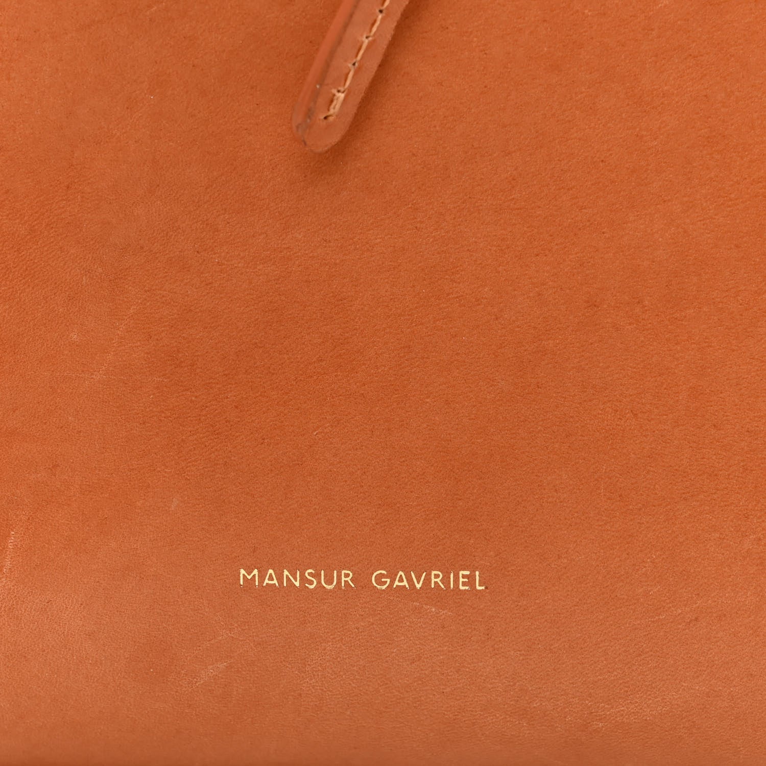 Mansur Gavriel Vegetable Tanned Calfskin Mini Bucket Bag Cammello Rosa 7 of 10