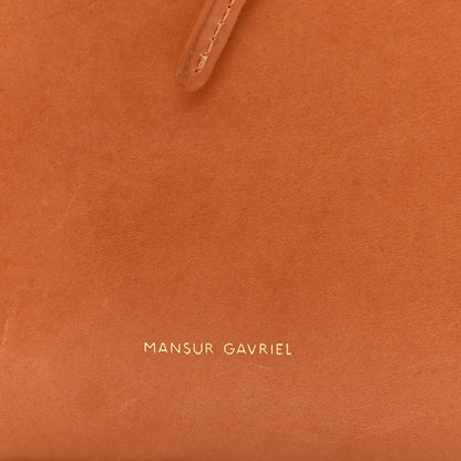 Mansur Gavriel Vegetable Tanned Calfskin Mini Bucket Bag Cammello Rosa 7 of 10
