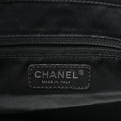 Chanel Lambskin Diamond Stitch Convertible Clutch Black 6 of 9