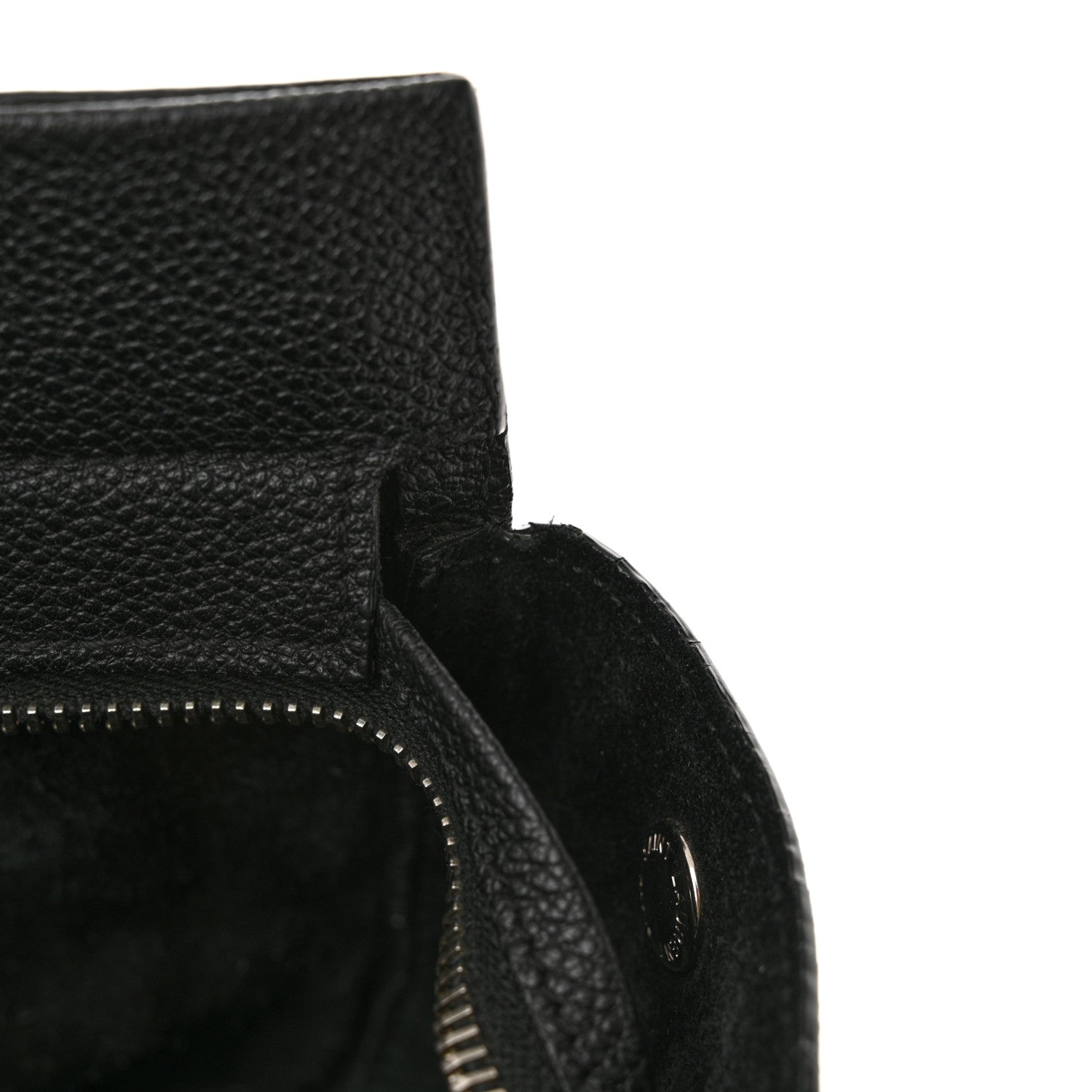 Saint Laurent Grained Calfskin Medium Cabas Rive Gauche Black 14 of 20