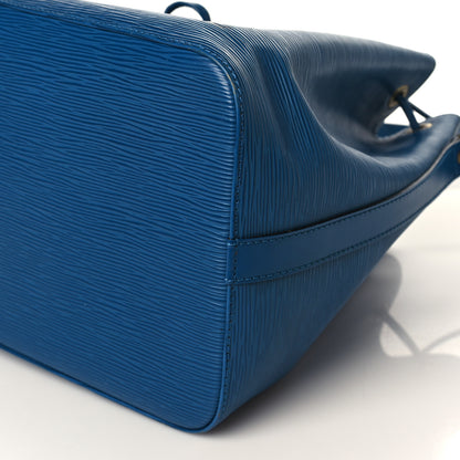 Louis Vuitton Epi Petit Noe Blue 8 of 10