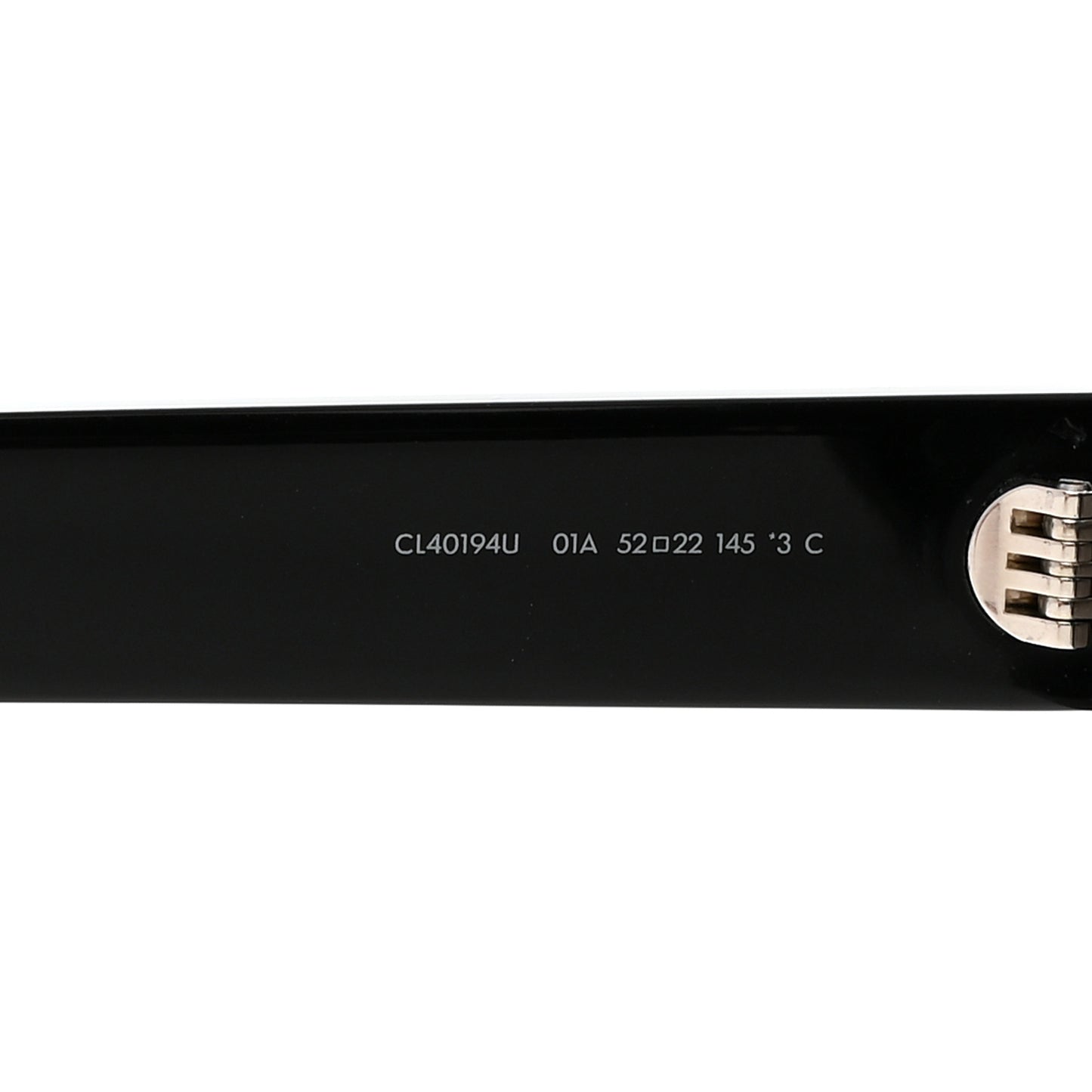 Acetate Triomphe 01 Sunglasses CL 40194U Black