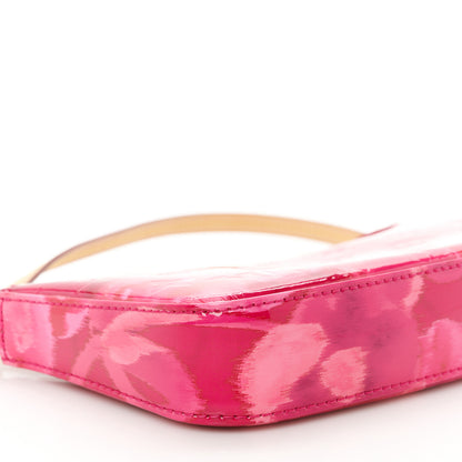 Louis Vuitton Vernis Ikat Pochette Accessories NM Rose Indien 9 of 10