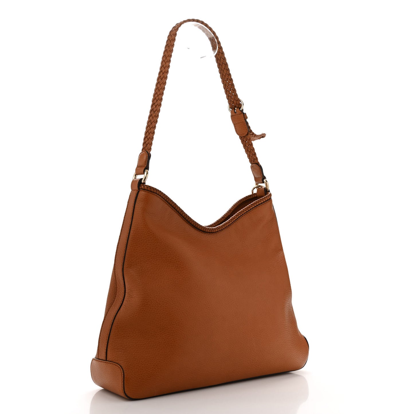 Pebbled Calfskin Medium Marrakech Hobo Brown