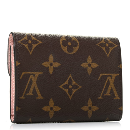 Louis Vuitton Monogram Rosalie Coin Purse Rose Ballerine 2 of 6