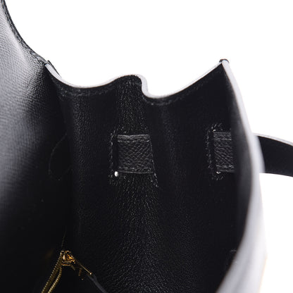 Hermes Epsom Kelly Sellier 35 Black 12 of 42