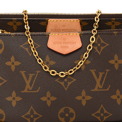 Louis Vuitton LOUIS VUITTON Monogram Multi Pochette Accessories Kaki 11 of 13