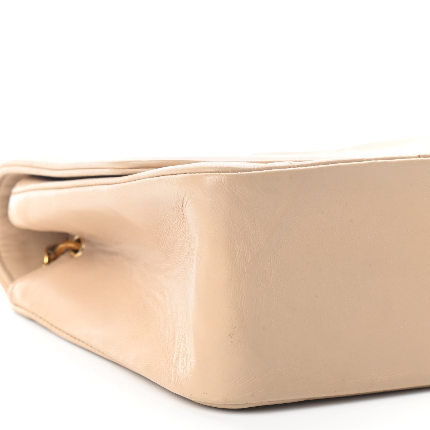 Chanel Lambskin Quilted Small Single Flap Beige 8 of 9