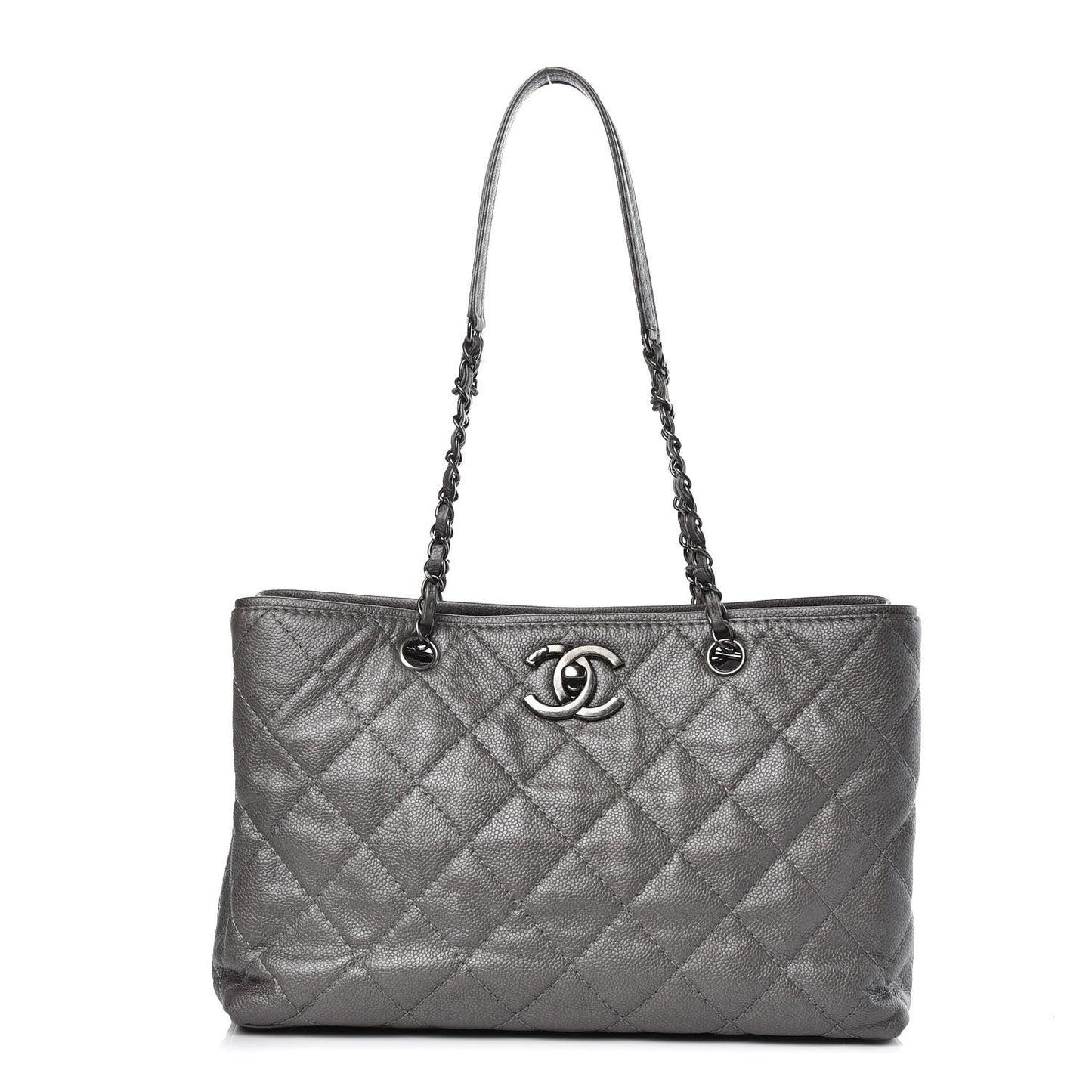 Caviar Medium Be Caviar Tote Silver