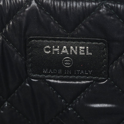 Chanel Caviar Studded Medium Deauville Pouch Black 5 of 6