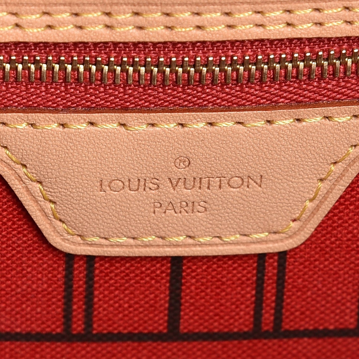 Monogram Neo Neverfull MM Cherry