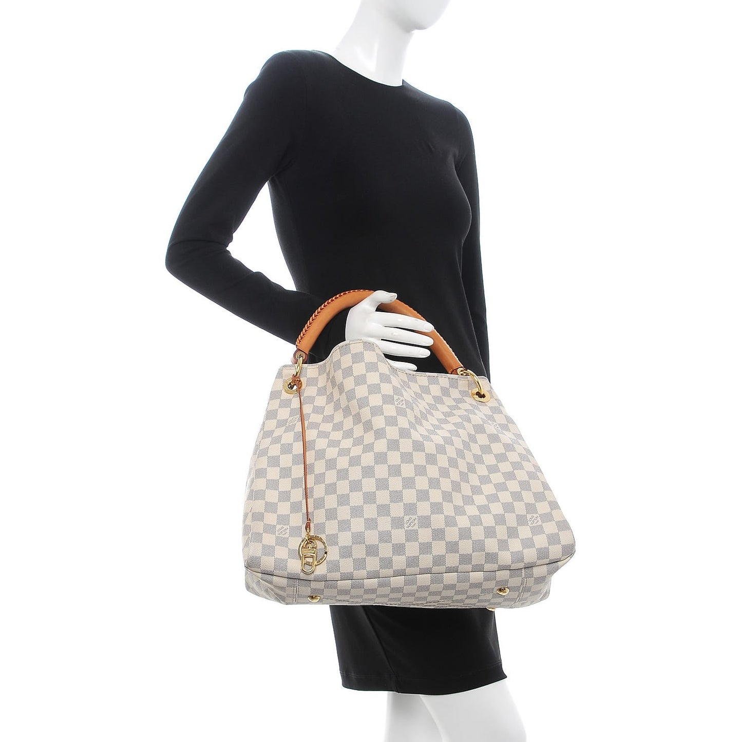 Damier Azur Artsy MM