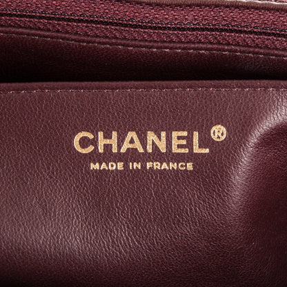 Chanel Lambskin Quilted Jumbo Single Flap Green 6 of 7