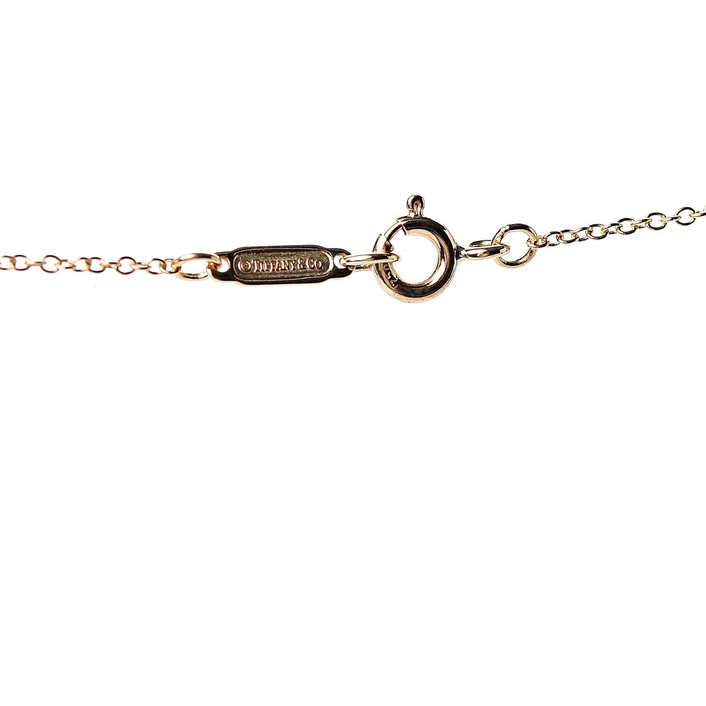 18K Yellow Gold Metro Oval Pendant Necklace