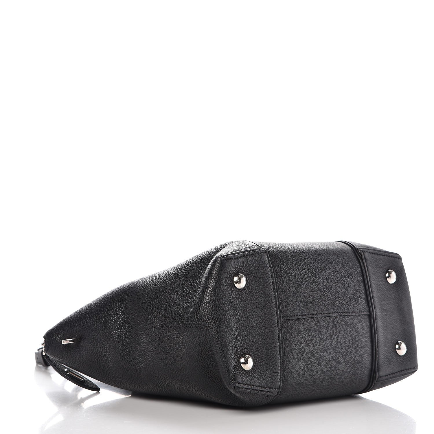 Louis Vuitton Veau Cachemire Soft Lockit MM Black 5 of 21