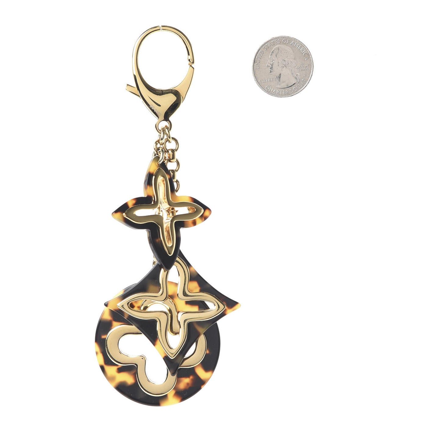 Insolence Bag Charm Ecaille