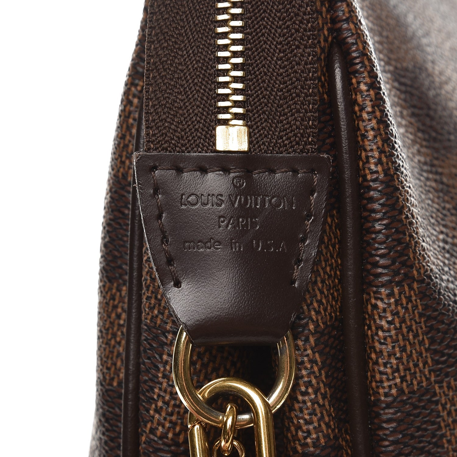 Louis Vuitton Damier Ebene Eva Clutch 7 of 9