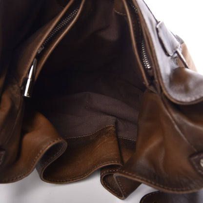 Burberry Canvas Nova Check Front Pocket Brown 6 of 13