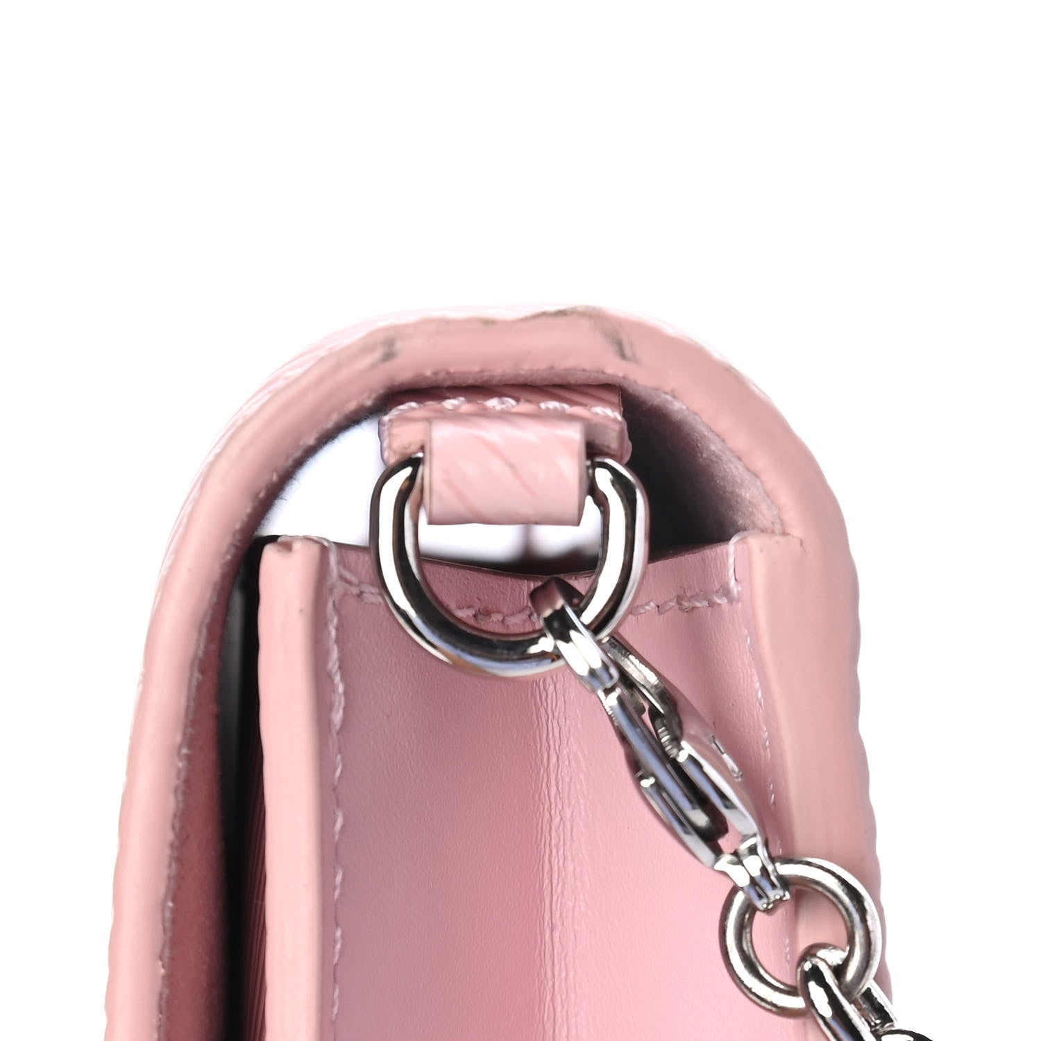 Louis Vuitton Epi Twist Belt Chain Wallet Rose Ballerine 11 of 11