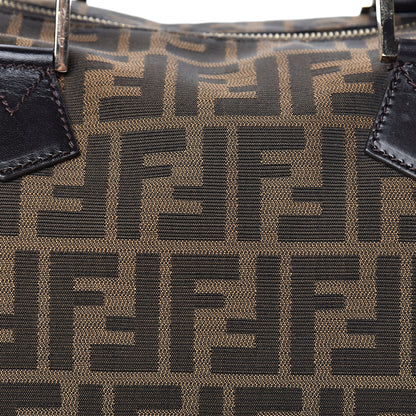 Fendi Zucca Cuoio Lucido Medium Chef Boston Tobacco Moro 5 of 17