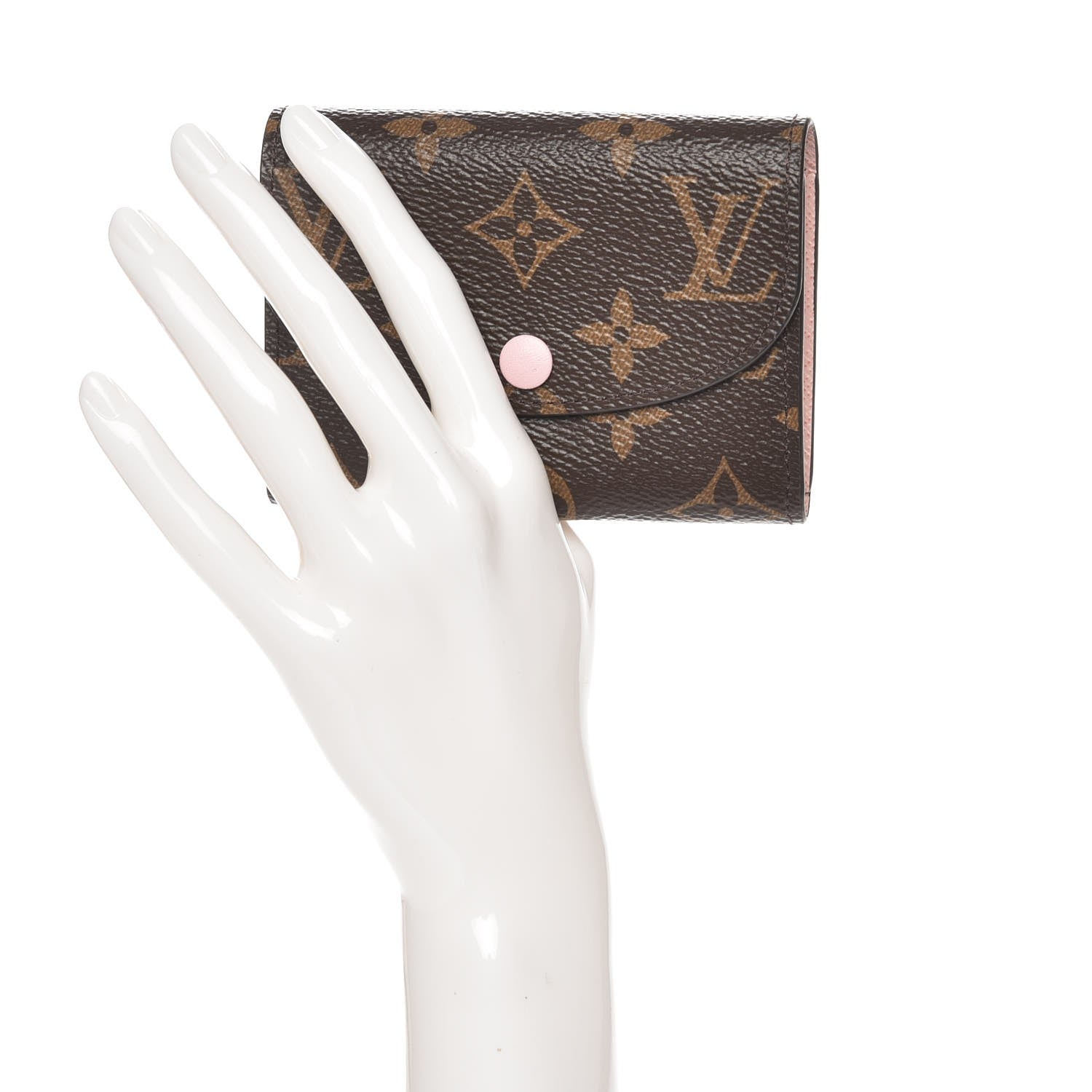 Louis Vuitton Monogram Rosalie Coin Purse Rose Ballerine 2 of 7