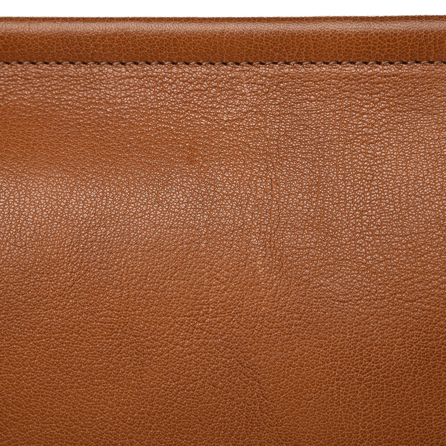 Goatskin Medium Faye Shoulder Bag Caramel