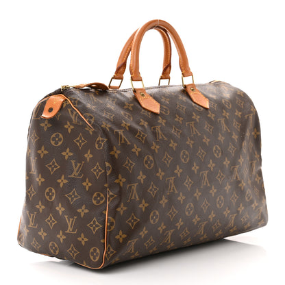 Louis Vuitton LOUIS VUITTON Monogram Speedy 40 2 of 13