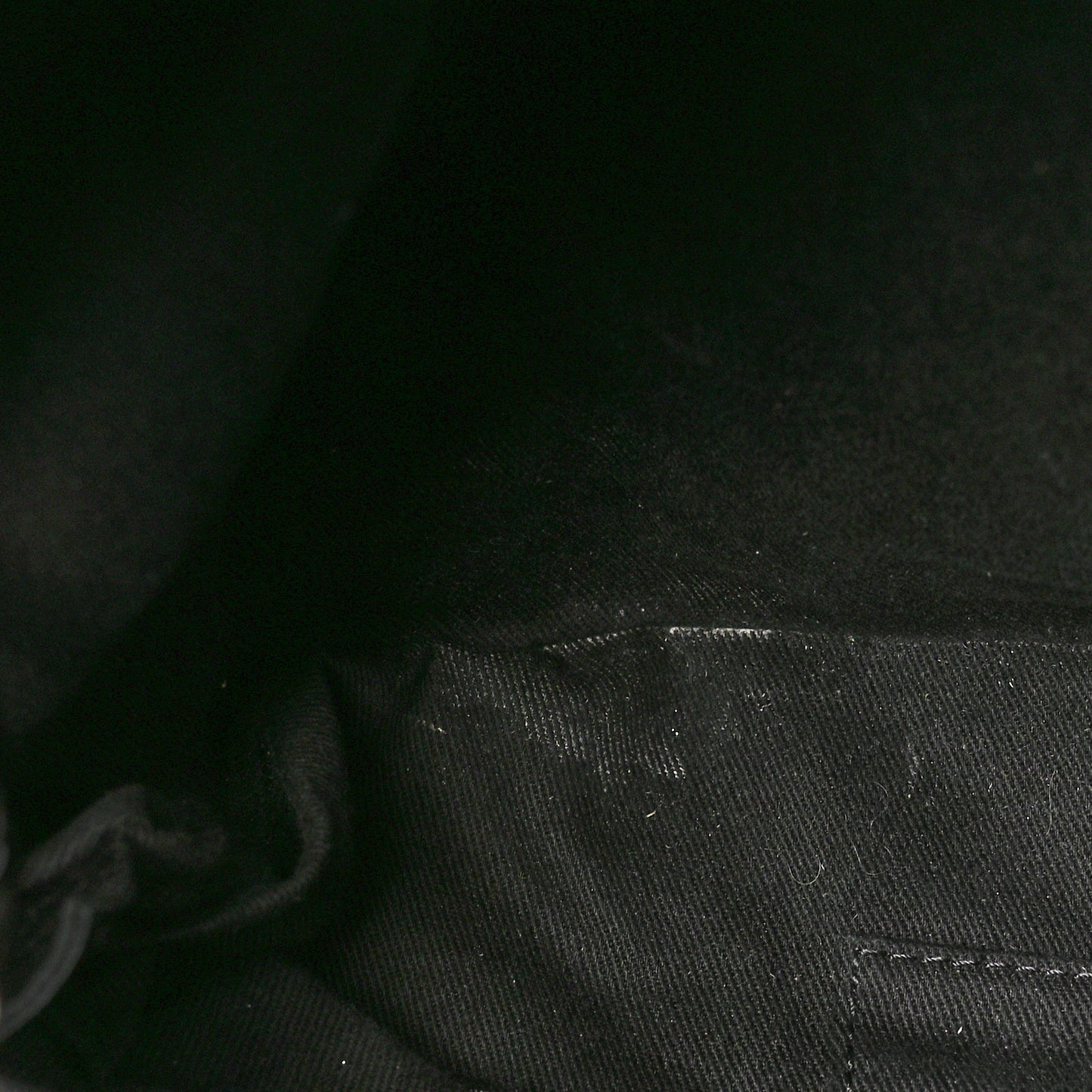 Patent Quilted Large Just Mademoiselle Bowling Bag Black