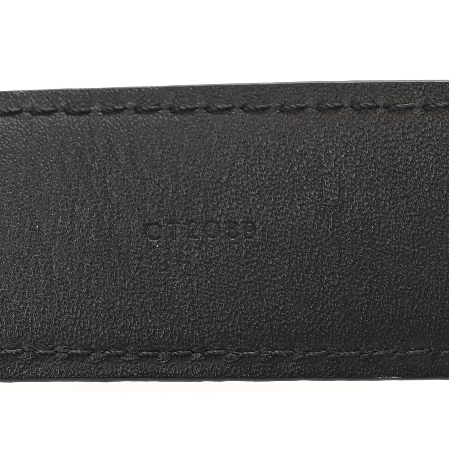 Louis Vuitton Damier Graphite Calfskin Belt 100 40 Black 7 of 10