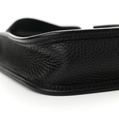 Hermes Taurillon Clemence Evelyne TPM Black 9 of 10