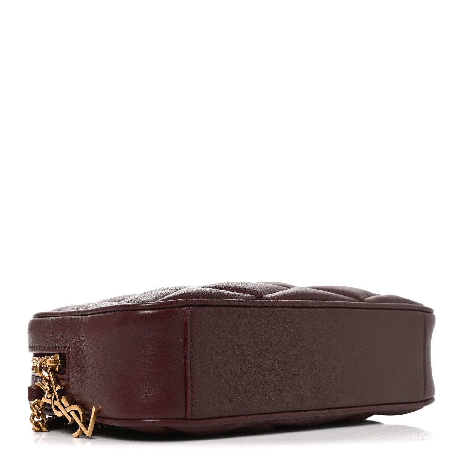 Saint Laurent Lambskin Quilted Mini Camera Bag Rouge Cabernet 4 of 10