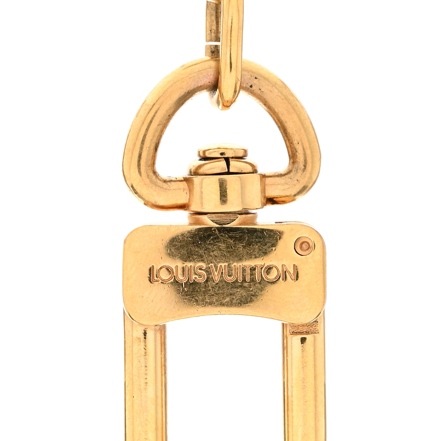 Louis Vuitton Pochette Extender Key Ring Gold 1820600 – FASHIONPHILE
