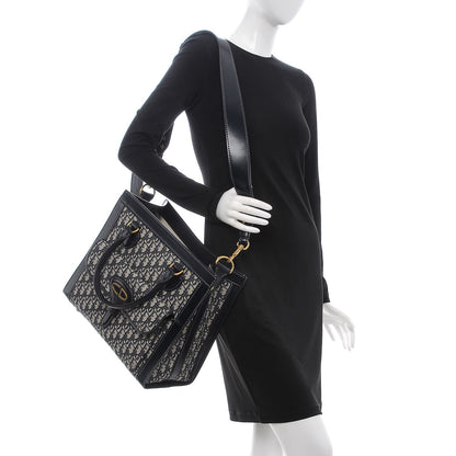 Christian Dior Oblique Tote Bag Blue 2 of 8