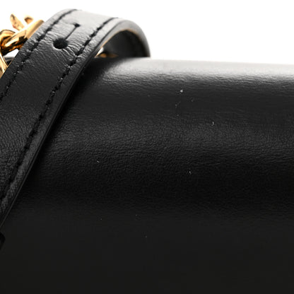 Off-White Calfskin Small Binder Clip Crossbody Black 10 of 10