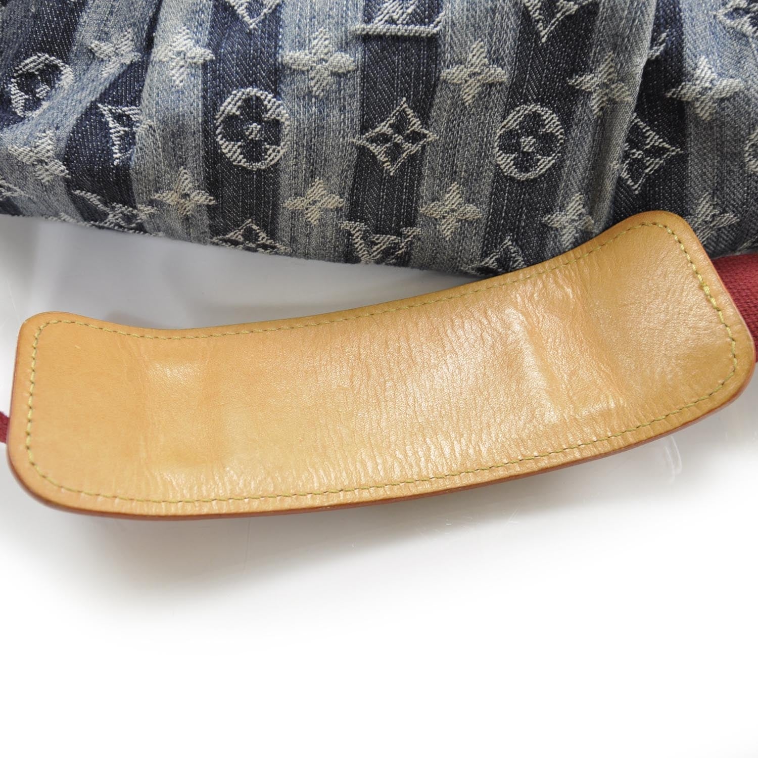 Louis Vuitton Denim Raye Porte Epaule MM 8 of 10