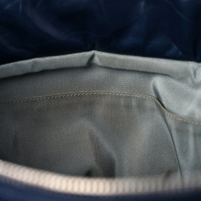 Chanel Calfskin Ultra Stitch Tote Navy Blue 14 of 16