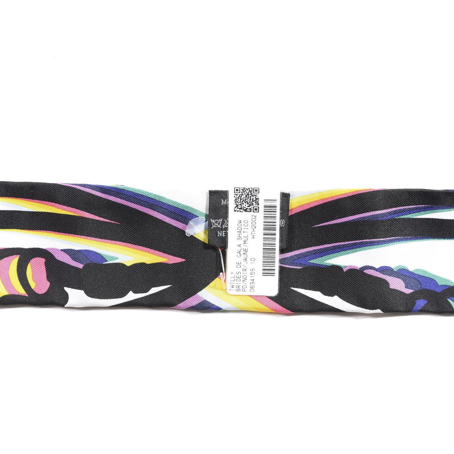 Silk Brides De Gala Shadow Twilly Black Jaune Multicolor