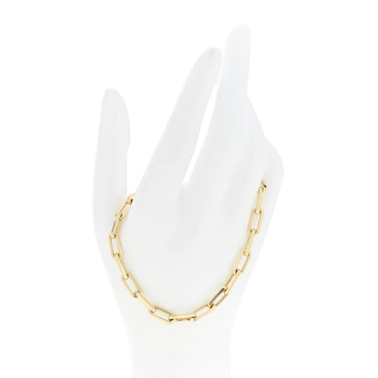 Cartier 18K Yellow Gold Santos de Cartier Link Chain Bracelet 2 of 6