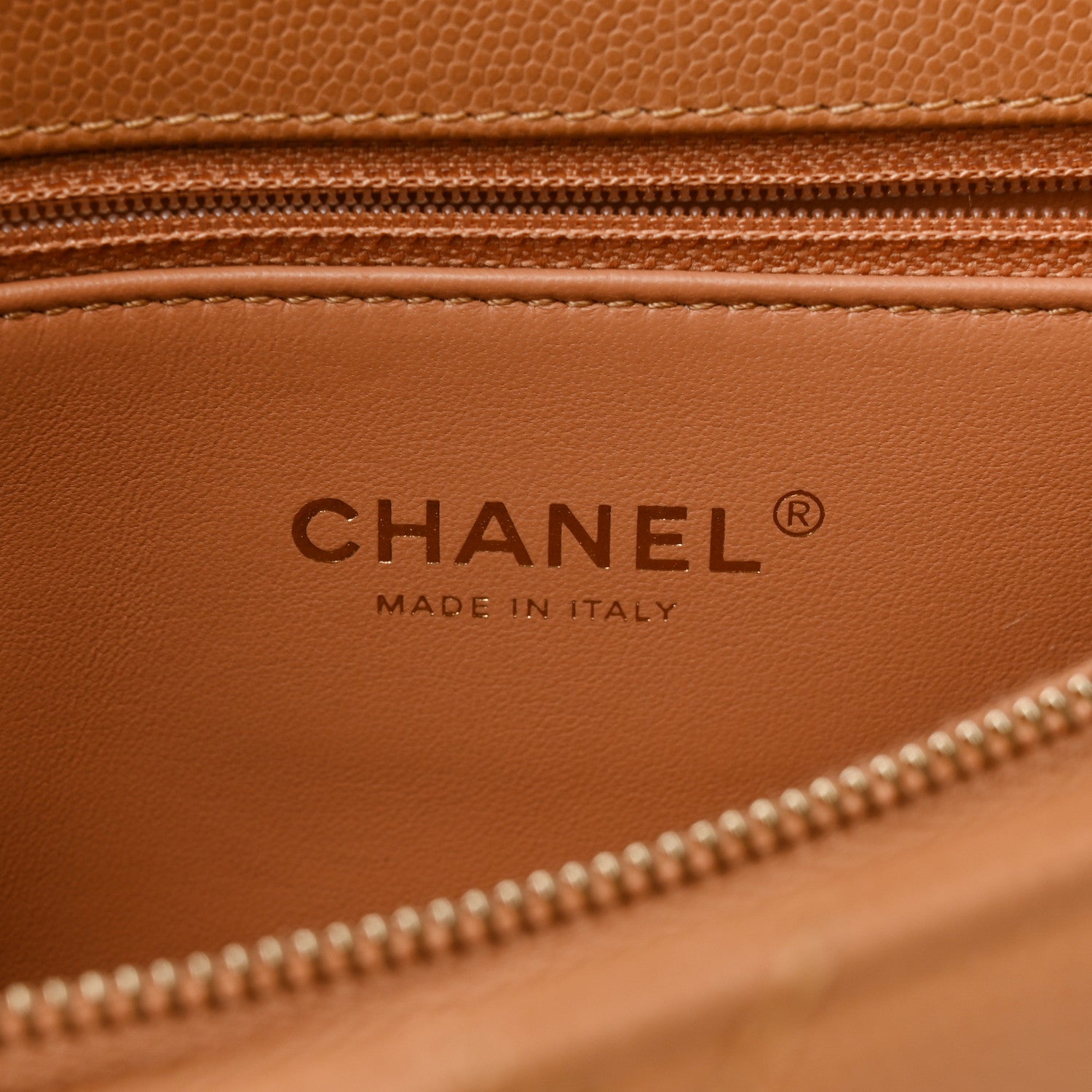 Chanel Caviar Quilted Small Coco Chain Handle Flap Brown 7 of 15
