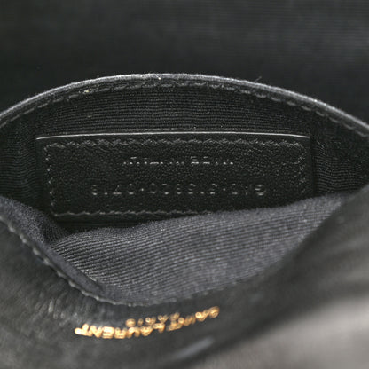 Saint Laurent Lambskin Patchwork Monogram Small Jamie Black 8 of 9