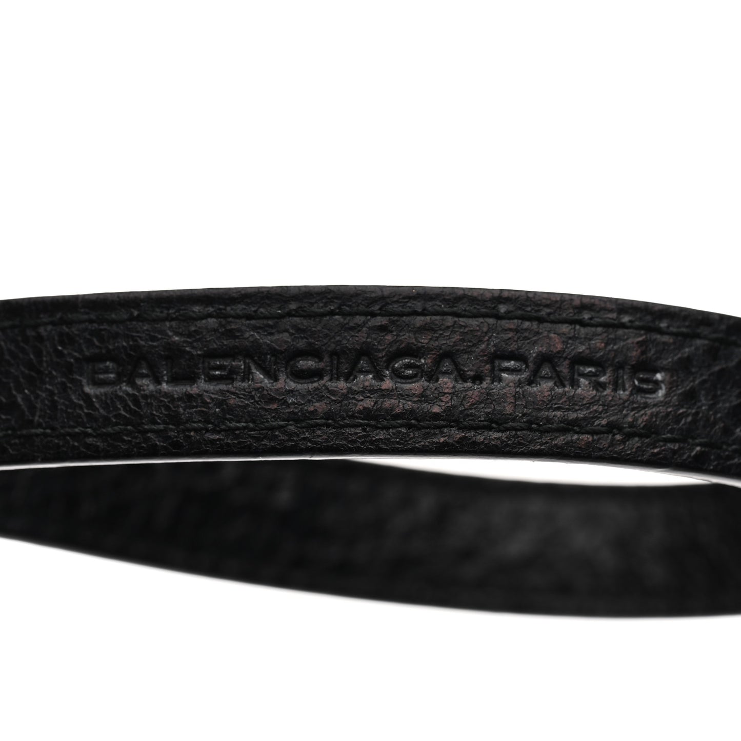 Agneau Giant 12 Gold Hardware Triple Tour Bracelet Black