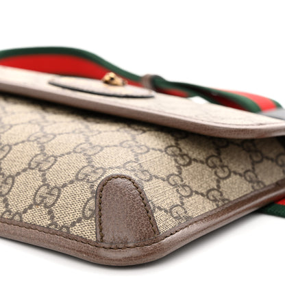 Gucci GG Supreme Monogram Neo Vintage Web Belt Bag Brown 10 of 11