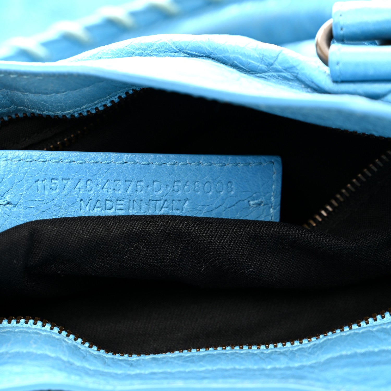 Balenciaga Agneau Classic Hardware City Bleu Azur Clair 8 of 11