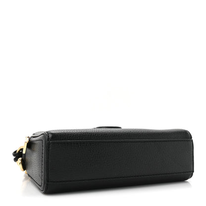 Marc Jacobs Calfskin Shutter Camera Crossbody Bag Black 4 of 12