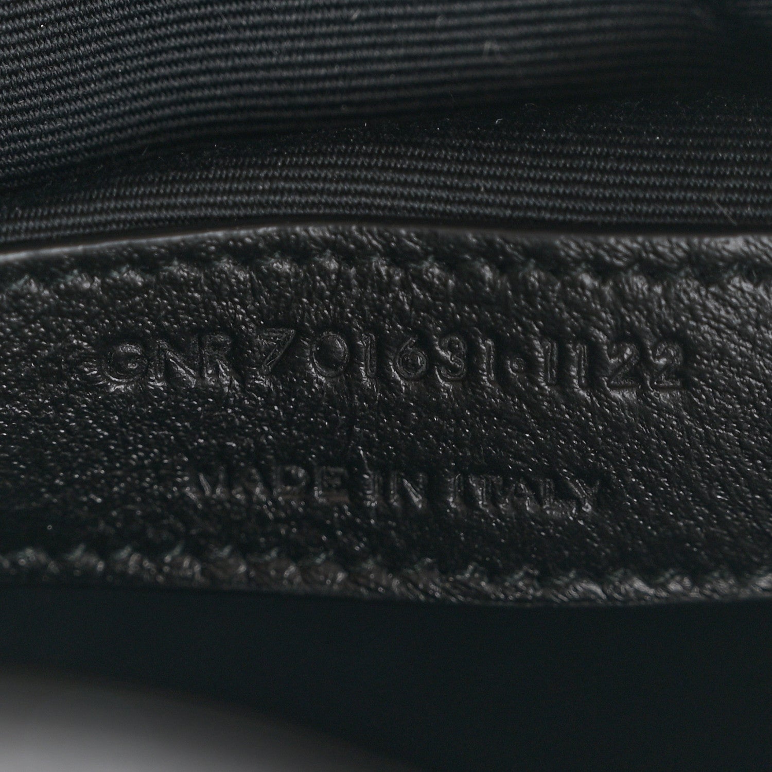 Saint Laurent Lambskin Matelasse Monogram Joe Nano Bucket Bag Black 7 of 11