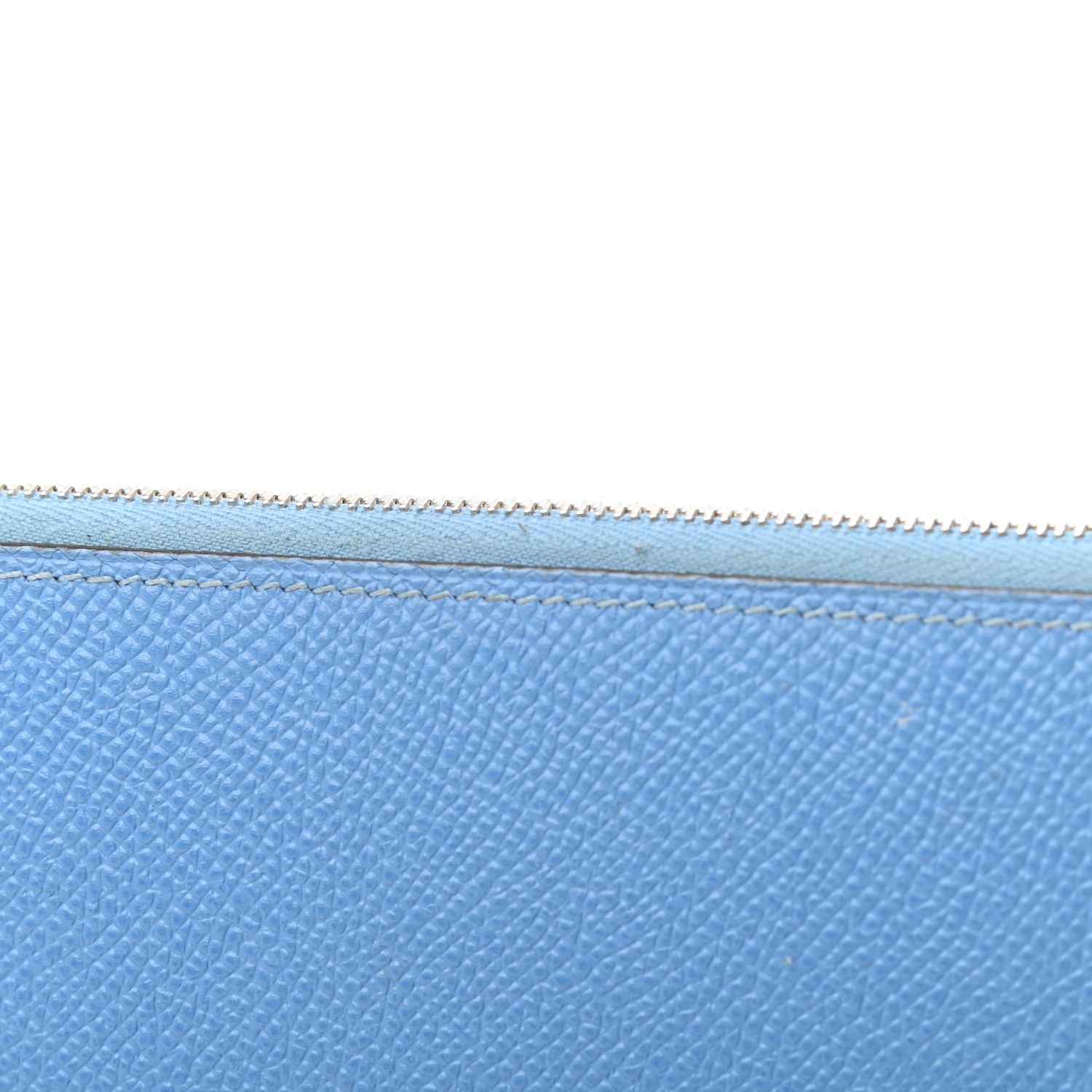 Hermes Epsom Silk'In Wallet Bleu Paradis 9 of 11