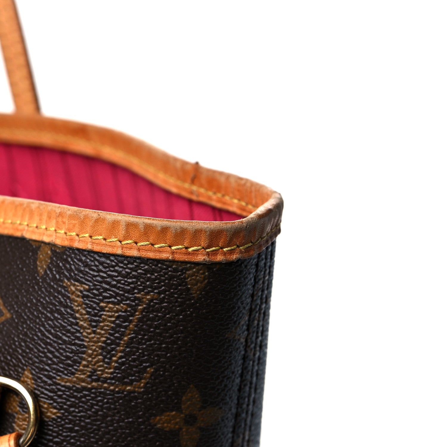 Louis Vuitton Monogram My LV Heritage Neverfull GM Fuchsia White 16 of 16