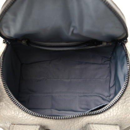 Alexander Wang Pebbled Lambskin Inside Out Rocco Matte Black Hardware Chalk 7 of 10